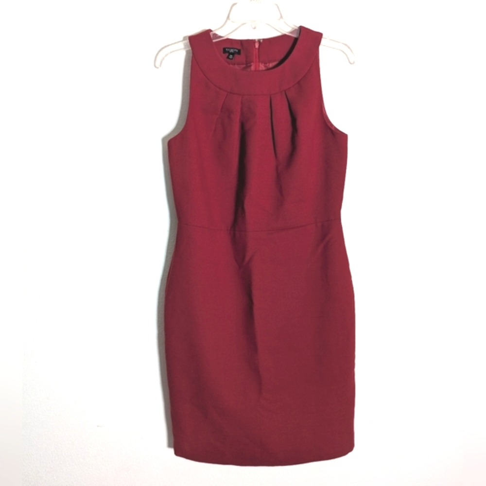 Talbots Rich Red Sleeveless Mini Dress